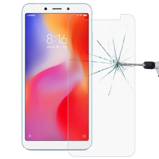 9H 2.5D Tempered Glass Film for Xiaomi Redmi 6A - For 6A (1 PCS)