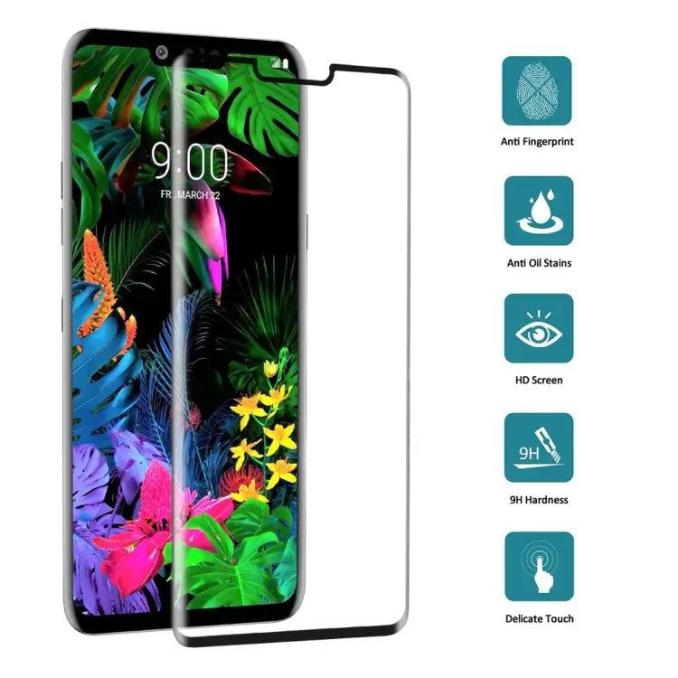 9H 3D Full Screen Tempered Glass Film for LG G8 ThinQ For LG G8 ThinQ(1 PC) - For LG G8 ThinQ(1 PC)