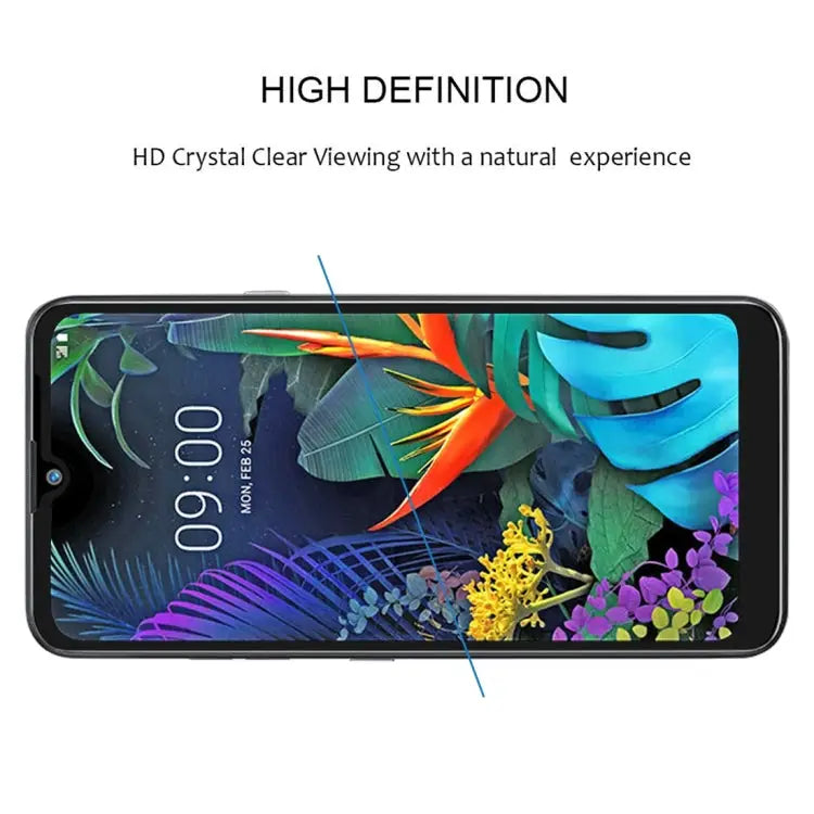 9H Full Screen Tempered Glass Film for LG X6 (2019) / Q60 / K50 For LG X6 (2019) / Q60 / K50 (1 PCS) - For LG X6 (2019)