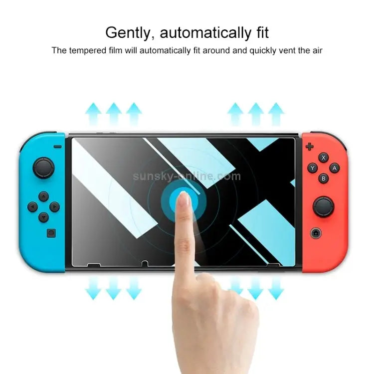 9H HD Anti-scratch Tempered Glass Screen Film for Switch Lite For Switch Lite - For Switch Lite