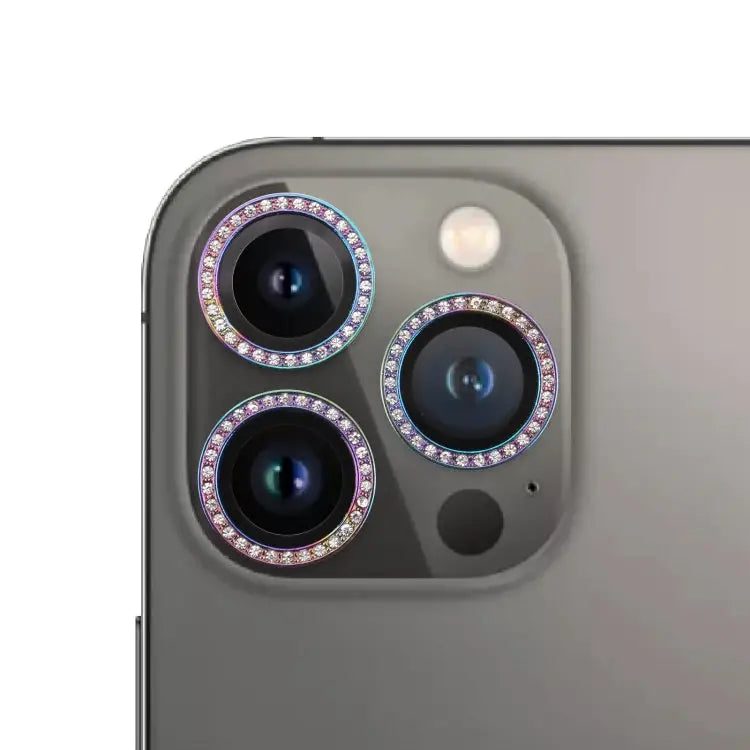 9H Point Drill Camera Lens Protector Circle For iPhone 11 Pro / 11 Pro Max / 12 Pro For iPhone 12 / 12 mini / 11