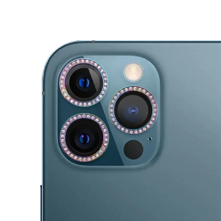9H Point Drill Camera Lens Protector Circle For iPhone 11 Pro / 11 Pro Max / 12 Pro For iPhone 12 / 12 mini / 11