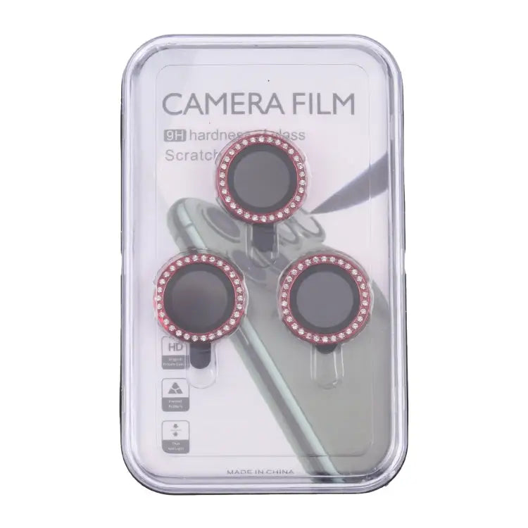 9H Point Drill Camera Lens Protector Circle For iPhone 11 Pro / 11 Pro Max / 12 Pro For iPhone 12 / 12 mini / 11