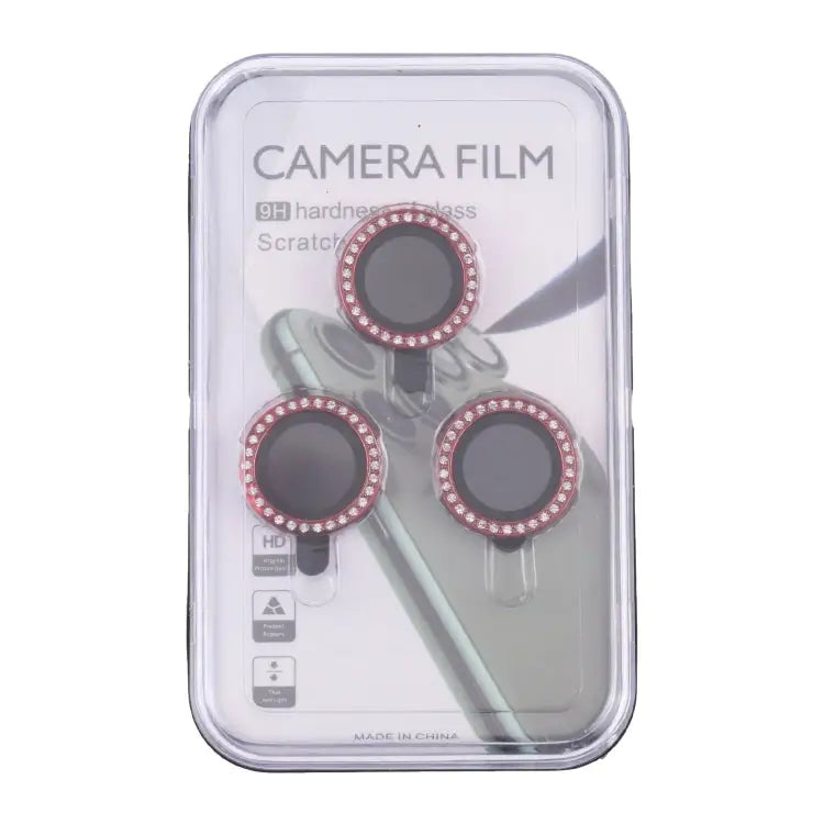 9H Point Drill Camera Lens Protector Ring For iPhone 15 Pro Max / 15 Pro For iPhone 15 / 15 Plus - Apple Accessories