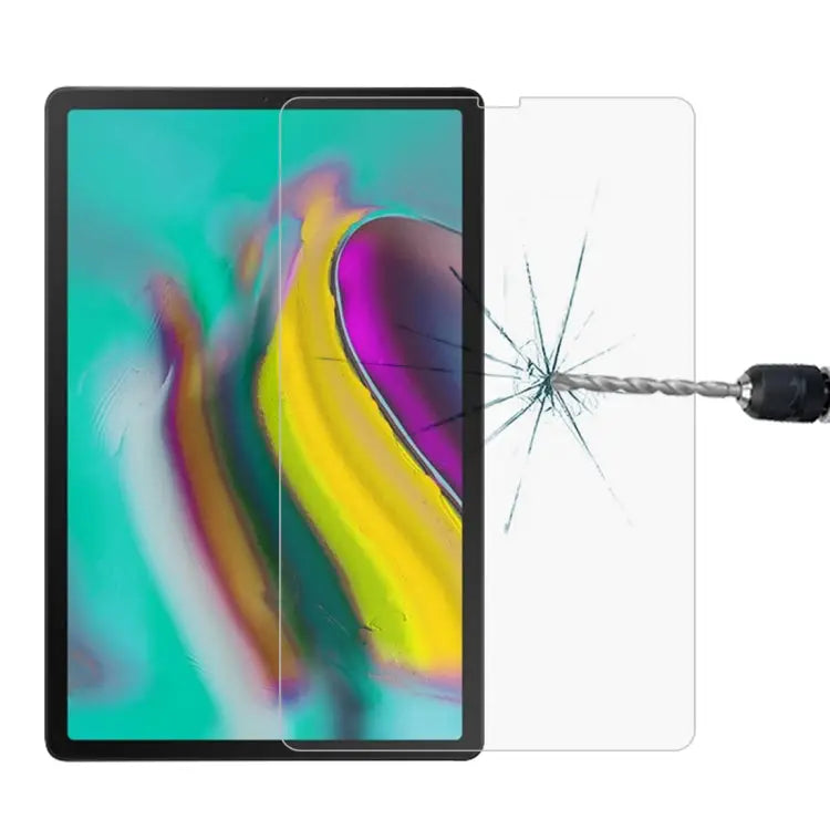 9H Surface Hardness Anti-fingerprint Explosion-proof Tempered Glass Film for Galaxy Tab A 10.1 (2019) For Galaxy Tab