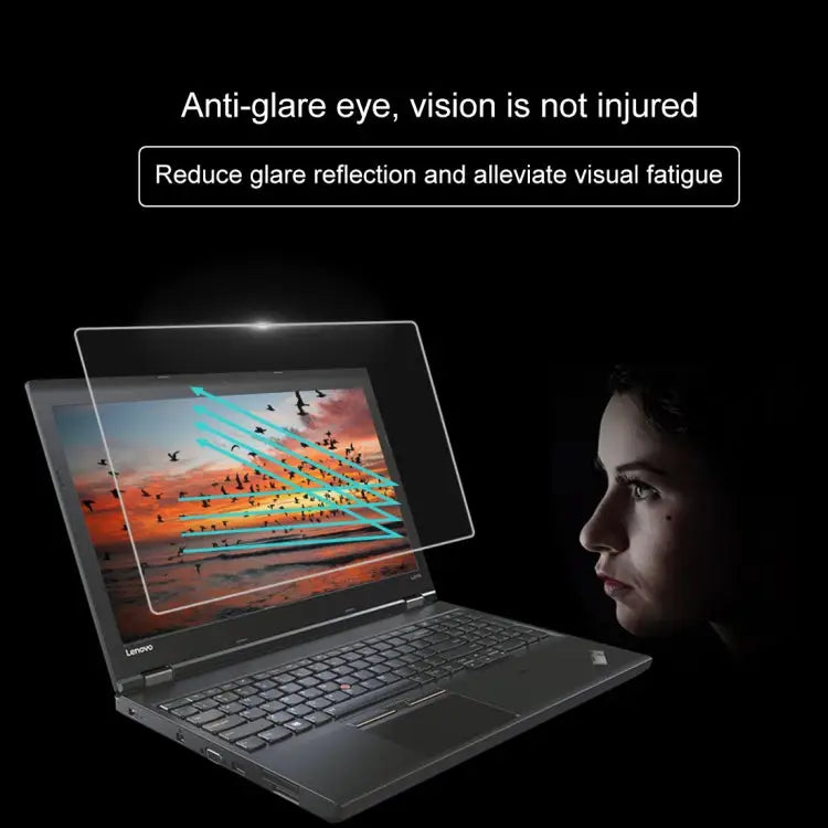 9H Surface Hardness Full Screen Tempered Glass Film for Lenovo ThinkPad L570 15.6 inch Lenovo L570 - Lenovo L570