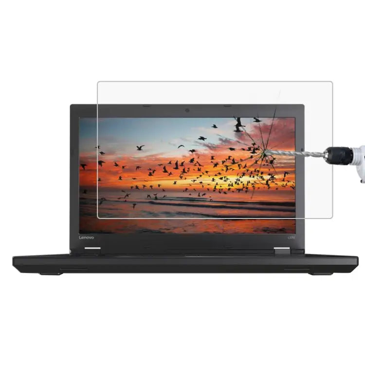 9H Surface Hardness Full Screen Tempered Glass Film for Lenovo ThinkPad L570 15.6 inch Lenovo L570 - Lenovo L570