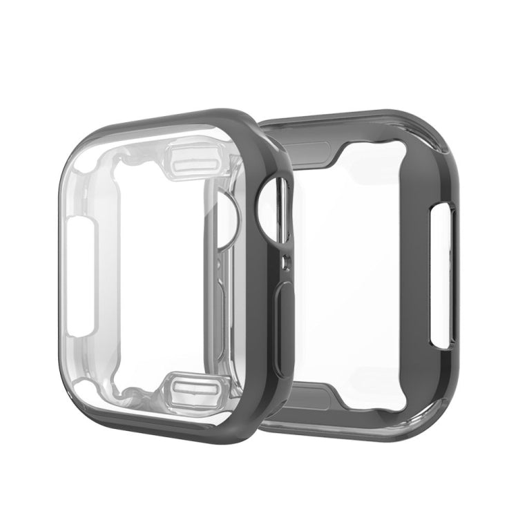 Full Coverage Plating TPU Case For Apple Watch Series 6 / 5 / 4 / Watch SE 40mm