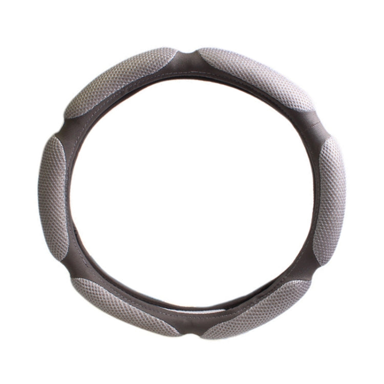 Sandwich Steering Wheel Cover, Grey and white glue#38cm, Beige and white glue#38cm, Red and white glue#38cm, Black and white glue#38cm