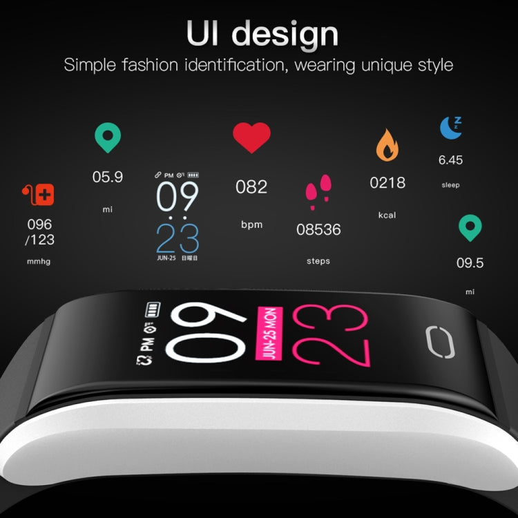 B11 0.96 inches IPS Color Screen Smart Bracelet IP67 Waterproof, Support Call Reminder /Heart Rate Monitoring /Blood Pressure Monitoring /Sleep Monitoring / Sedentary Reminder