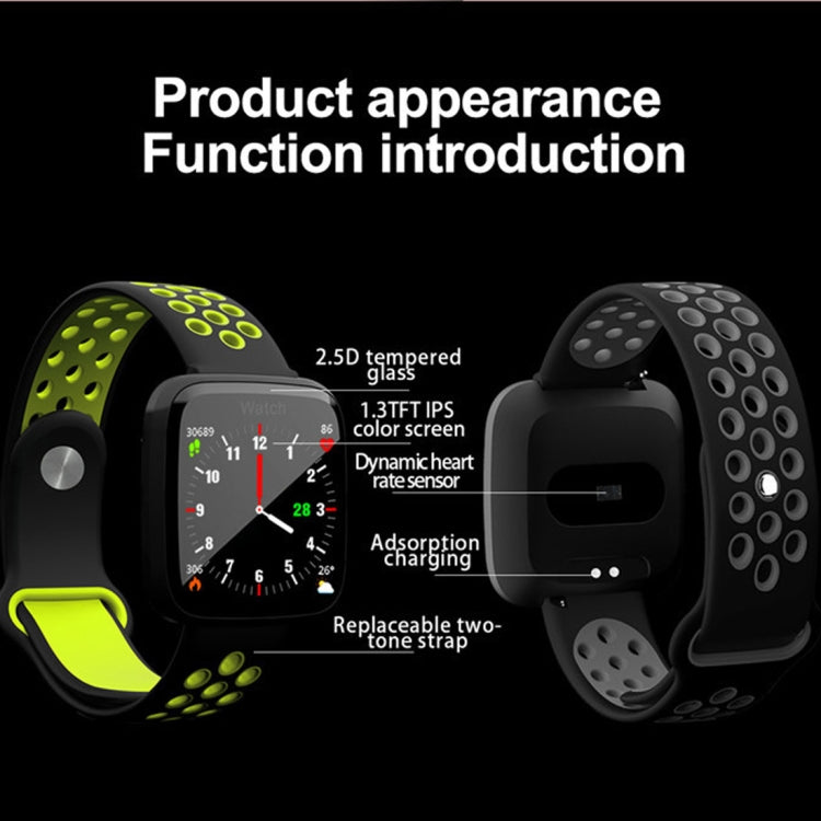 F15 1.3 inch TFT IPS Color Screen Smart Bracelet, Support Call Reminder/ Heart Rate Monitoring /Blood Pressure Monitoring/ Sleep Monitoring/Blood Oxygen Monitoring