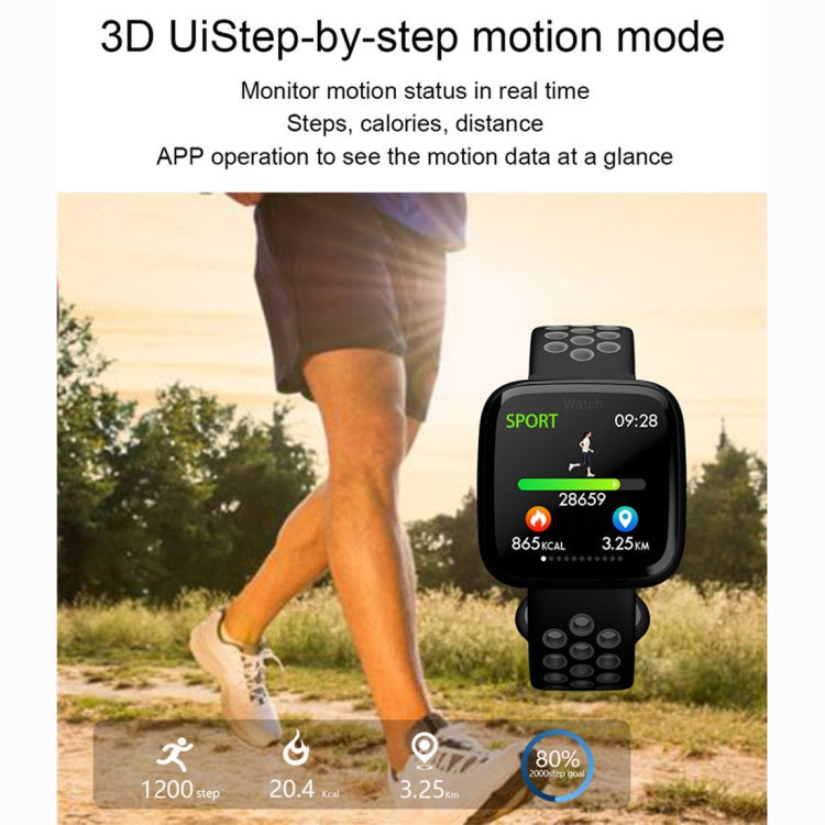F15 1.3 inch TFT IPS Color Screen Smart Bracelet, Support Call Reminder/ Heart Rate Monitoring /Blood Pressure Monitoring/ Sleep Monitoring/Blood Oxygen Monitoring