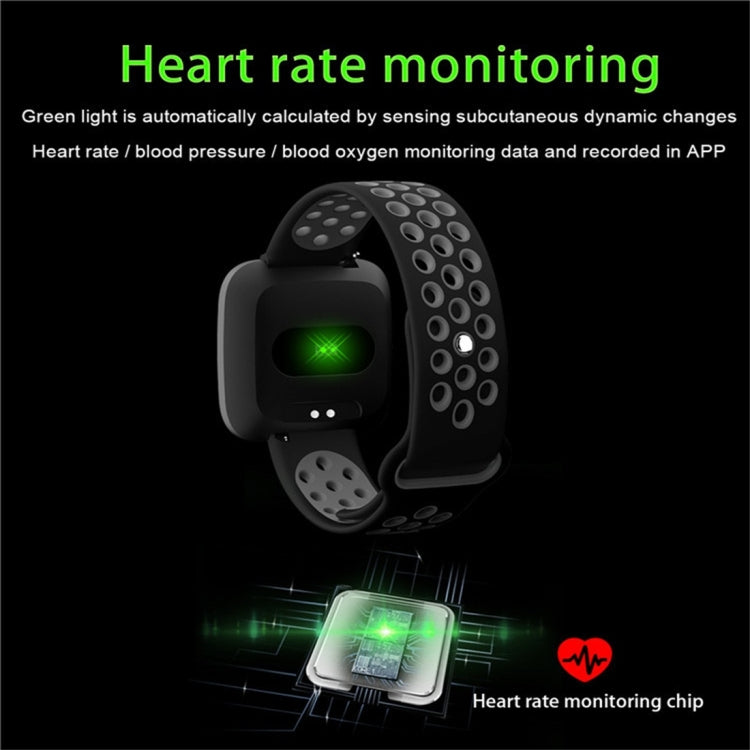 F15 1.3 inch TFT IPS Color Screen Smart Bracelet, Support Call Reminder/ Heart Rate Monitoring /Blood Pressure Monitoring/ Sleep Monitoring/Blood Oxygen Monitoring