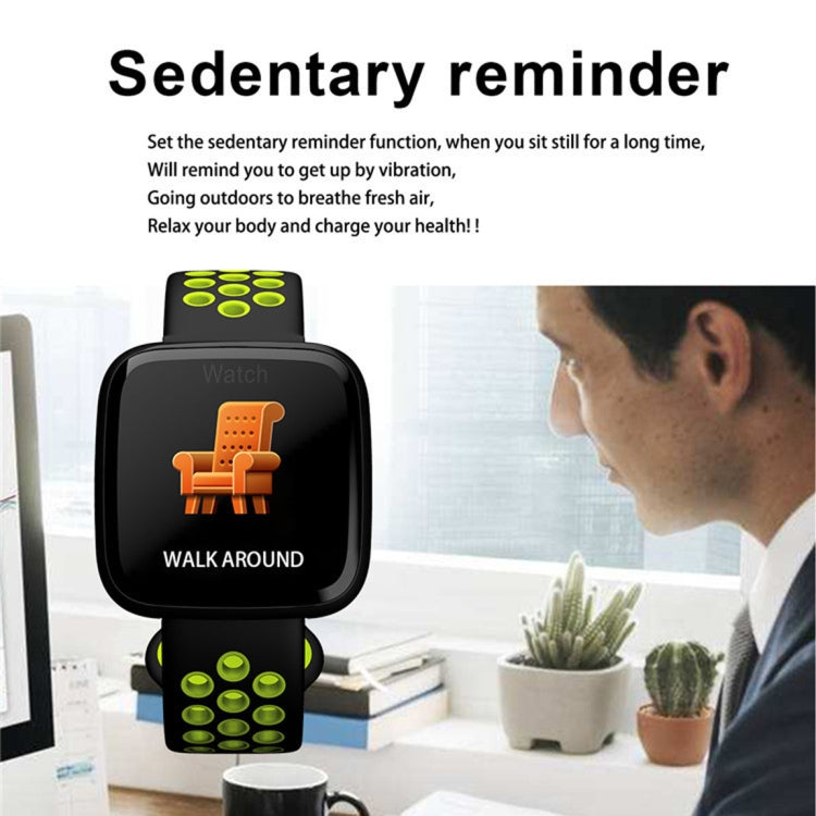 F15 1.3 inch TFT IPS Color Screen Smart Bracelet, Support Call Reminder/ Heart Rate Monitoring /Blood Pressure Monitoring/ Sleep Monitoring/Blood Oxygen Monitoring