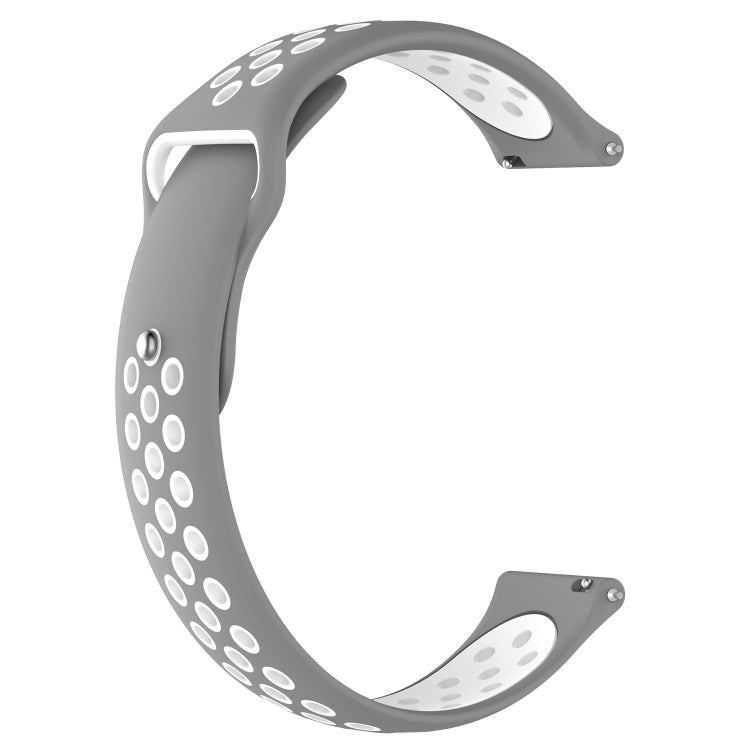 Double Colour Silicone Sport Watch Band for Huawei Watch Series 1 18mm