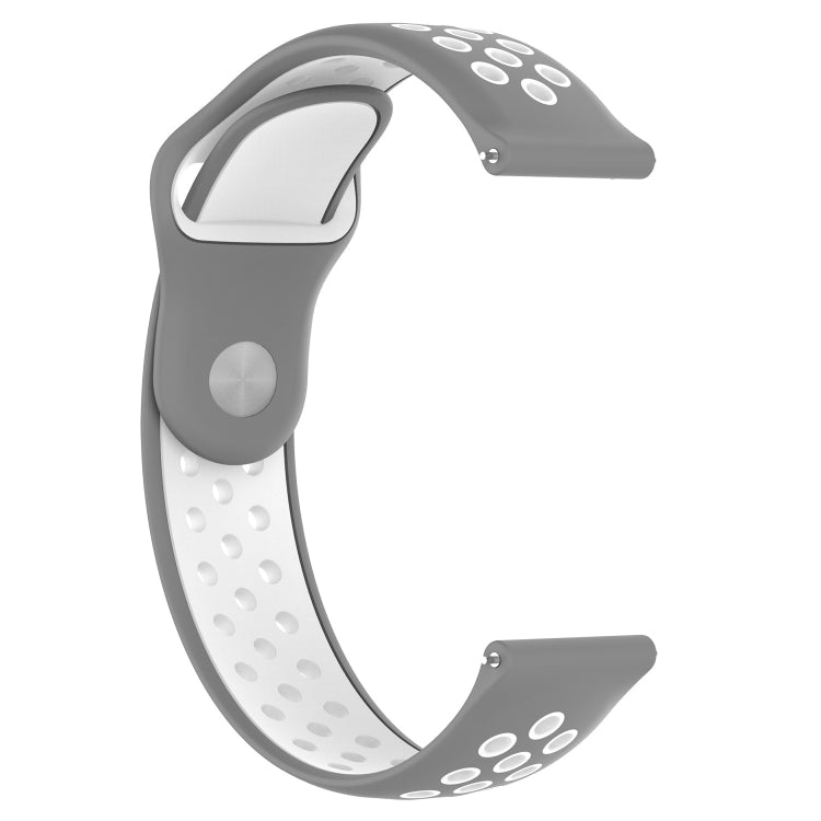 Double Colour Silicone Sport Watch Band for Huawei Watch Series 1 18mm