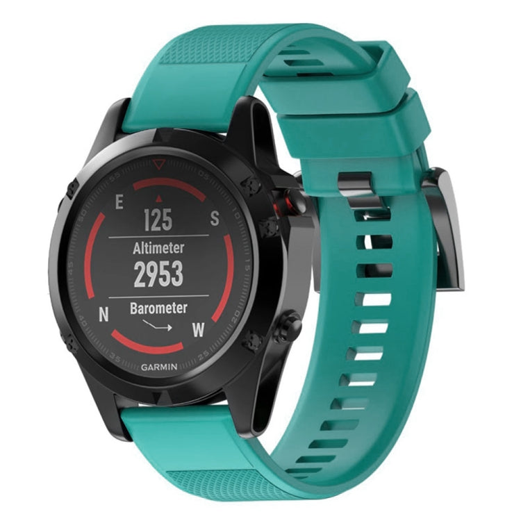 Quick Removable Silicone Watch Band for Fenix 5X 26mm