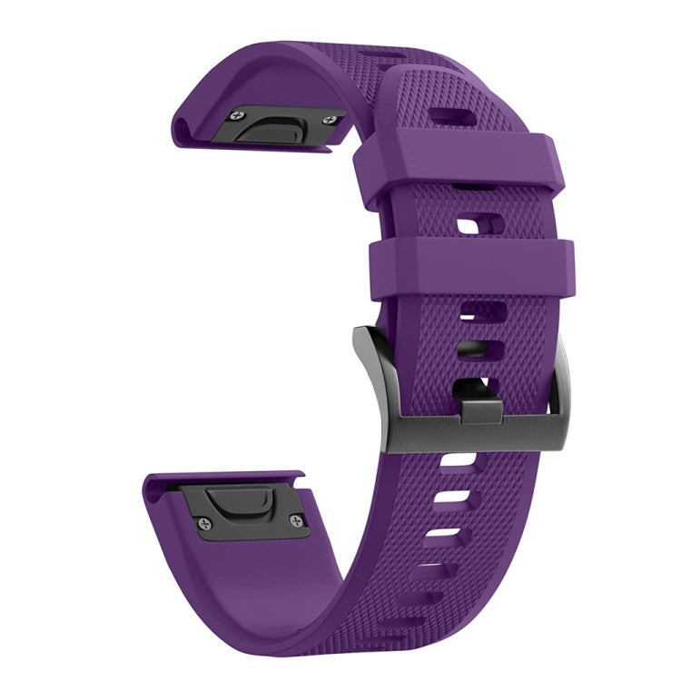 Quick Removable Silicone Watch Band for Fenix 5X 26mm