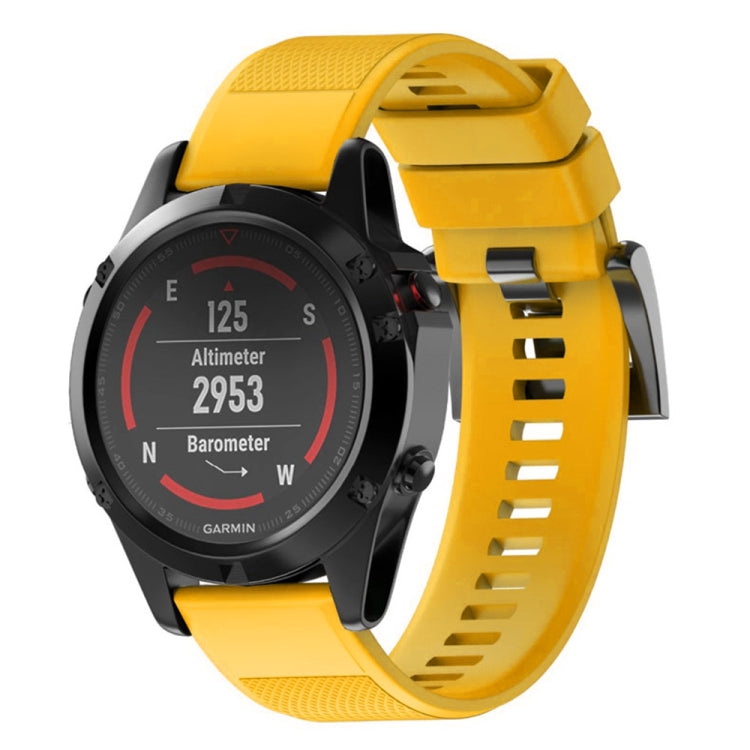 Quick Removable Silicone Watch Band for Fenix 5X 26mm