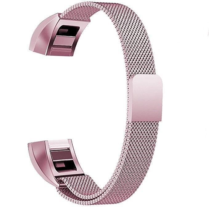 Stainless Steel Magnet Watch Band for FITBIT Alta,Size:Small,130-170mm