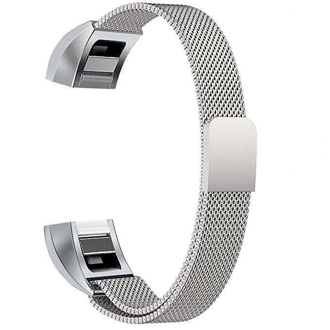 Stainless Steel Magnet Watch Band for FITBIT Alta,Size:Small,130-170mm