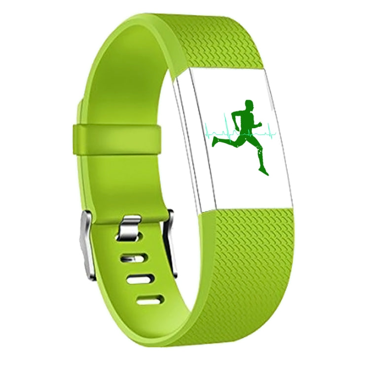 Square Pattern Adjustable Sport Watch Band for FITBIT Charge 2, Size: L, 12.5x8.5cm, L, Black, L, Light Pink, L, Light Purple, L, Mint Green, L, Coral Red, L, Navy Blue, L, Dark Purple, L, Purple, L, Cyan, L, Pink, L, Red, L, Green, L, Rose Red, L, Gre...