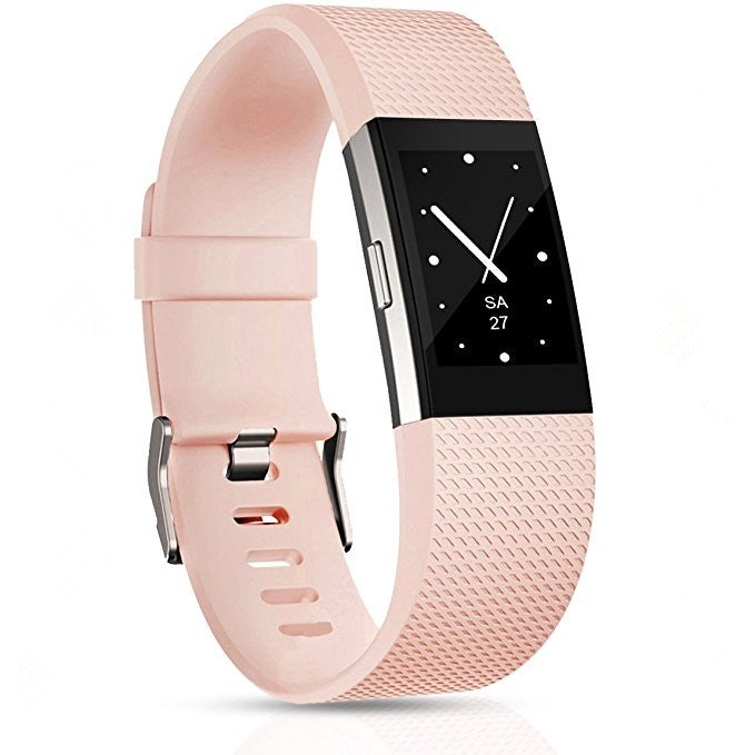 Square Pattern Adjustable Sport Watch Band for FITBIT Charge 2, Size: L, 12.5x8.5cm, L, Black, L, Light Pink, L, Light Purple, L, Mint Green, L, Coral Red, L, Navy Blue, L, Dark Purple, L, Purple, L, Cyan, L, Pink, L, Red, L, Green, L, Rose Red, L, Gre...