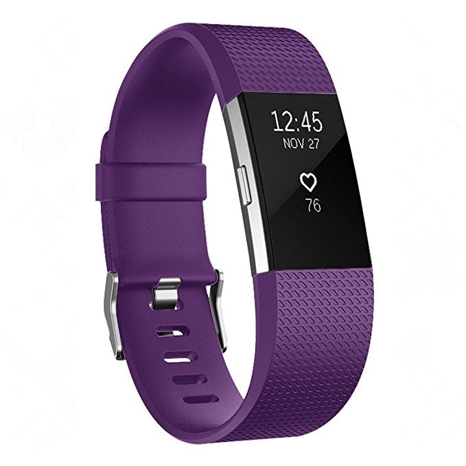Square Pattern Adjustable Sport Watch Band for FITBIT Charge 2, Size: L, 12.5x8.5cm, L, Black, L, Light Pink, L, Light Purple, L, Mint Green, L, Coral Red, L, Navy Blue, L, Dark Purple, L, Purple, L, Cyan, L, Pink, L, Red, L, Green, L, Rose Red, L, Gre...