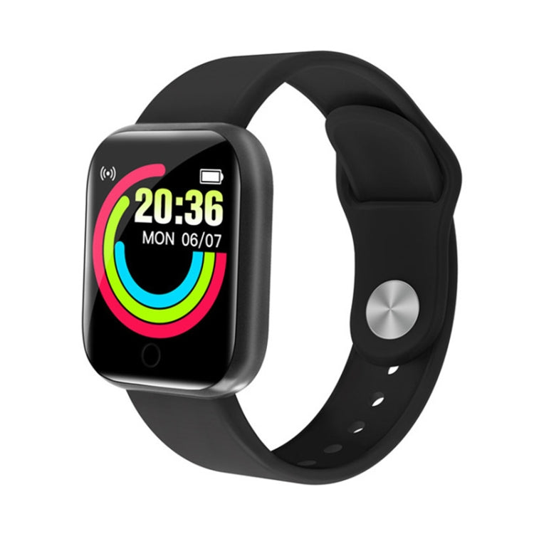Y68 1.44 inch Smart Watch, Support Heart Rate Blood Pressure Blood Oxygen Monitoring, Y68 Pink