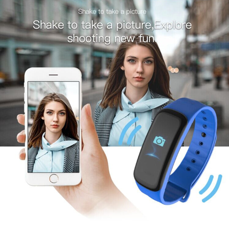 TLW B1 Plus Fitness Tracker 0.96 inch Color Screen Bluetooth 4.0 Wristband Smart Bracelet, IP67 Waterproof, Support Sports Mode / Heart Rate Monitor / Sleep Monitor / Information Reminder, B1 Red, B1 Black, B1 Blue