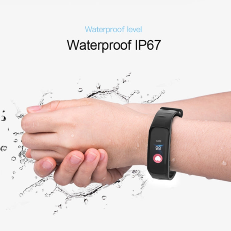 TLW B1 Plus Fitness Tracker 0.96 inch Color Screen Bluetooth 4.0 Wristband Smart Bracelet, IP67 Waterproof, Support Sports Mode / Heart Rate Monitor / Sleep Monitor / Information Reminder, B1 Red, B1 Black, B1 Blue