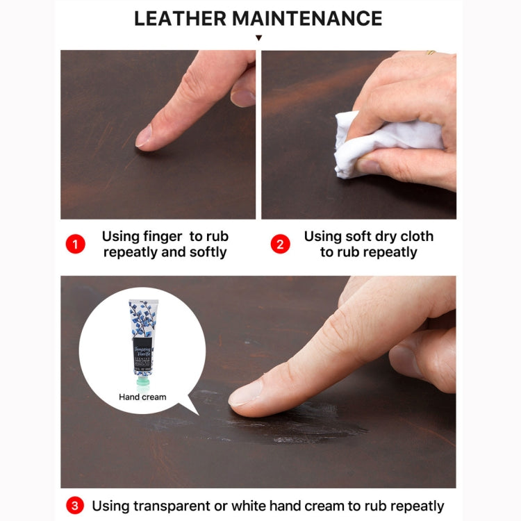 CONTACTS FAMILY CF1110 Universal Crazy Horse Leather Watch Protective Case Storage Bag for Apple Watch