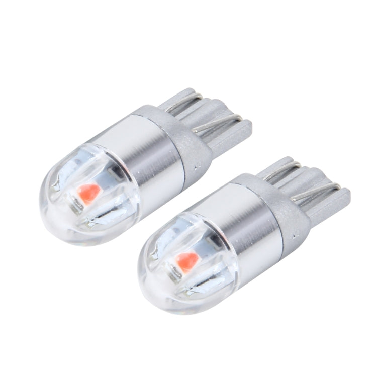 2 PCS T10 2W 2 SMD-3030 LED Car Clearance Lights Lamp, DC 12V, 2 SMD-3030, 2 SMD-3030 LEDs