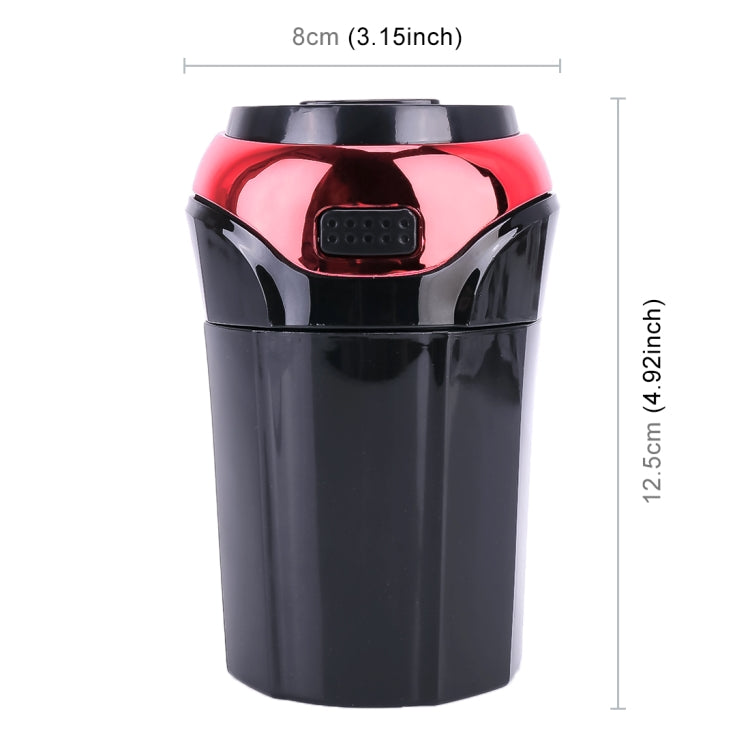 2 in 1 Universal Car Detachable Electronic Cigarette Lighter + Trash Rubbish Bin Ashtray