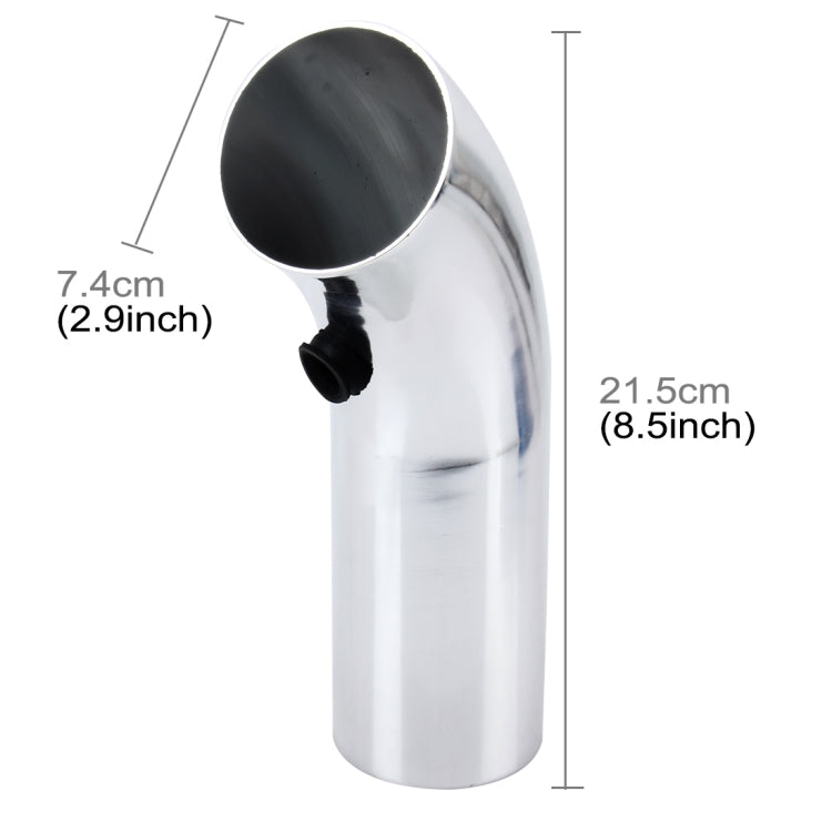 Universal Air Intake Pipe Super Power Flow Air Intakes Short Cold Racing Aluminium Air Intake Pipe Hose with Cone Filter Kit System