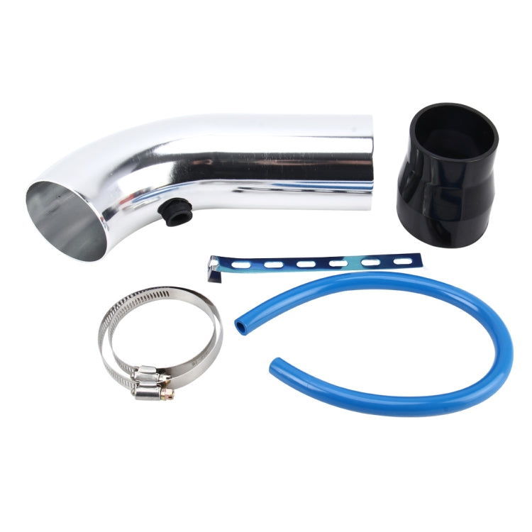 Universal Air Intake Pipe Super Power Flow Air Intakes Short Cold Racing Aluminium Air Intake Pipe Hose with Cone Filter Kit System