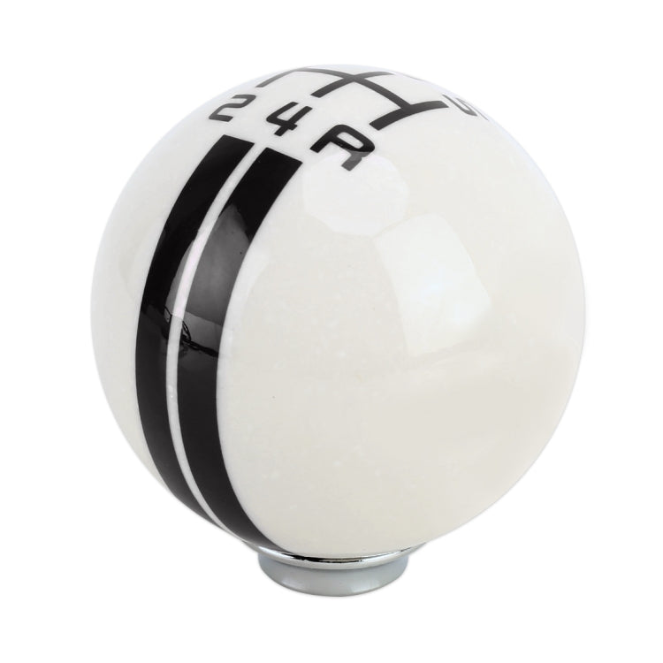 Universal Vehicle Ball Shape Modified Resin Shifter Manual 5-Speed Gear Shift Knob
