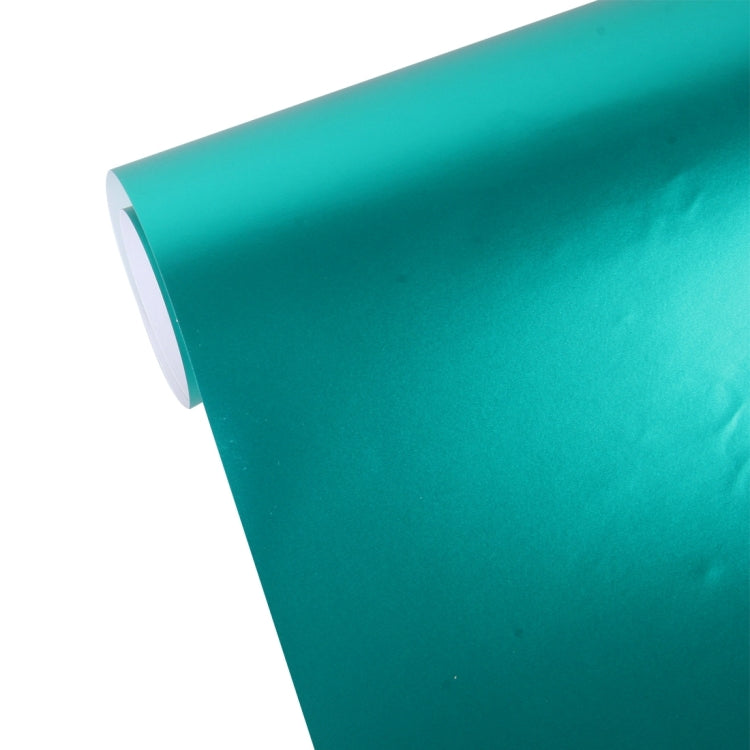 1.52m x 0.5m Ice Blue Metallic Matte Icy Ice Car Decal Wrap Auto Wrapping Vehicle Sticker Motorcycle Sheet Tint Vinyl Air Bubble Free, 1.5m * 0.5m
