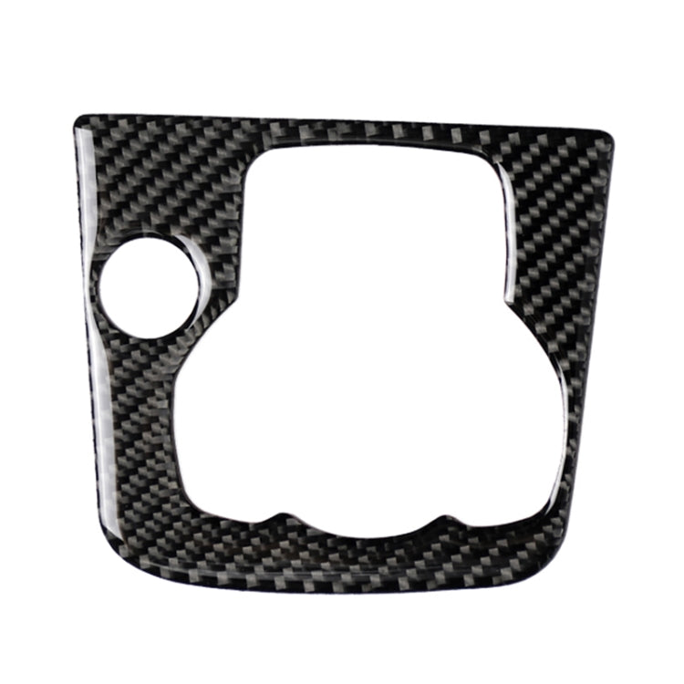 Car Carbon Fiber Right Drive Multimedia Frame A Decorative Sticker for Mazda Axela 2013-2016, Right Drive Multimedia Frame