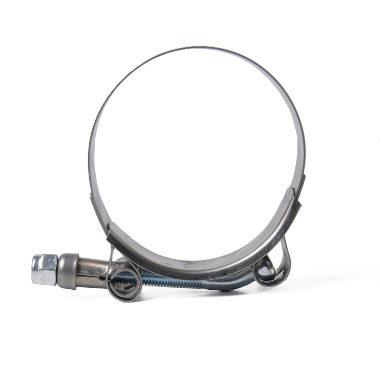 4 PCS Stainless Steel T-Bolt Hose Clamps Pipe Clip Fuel Line Clip, Size: 57-65mm, Size: 57-65mm