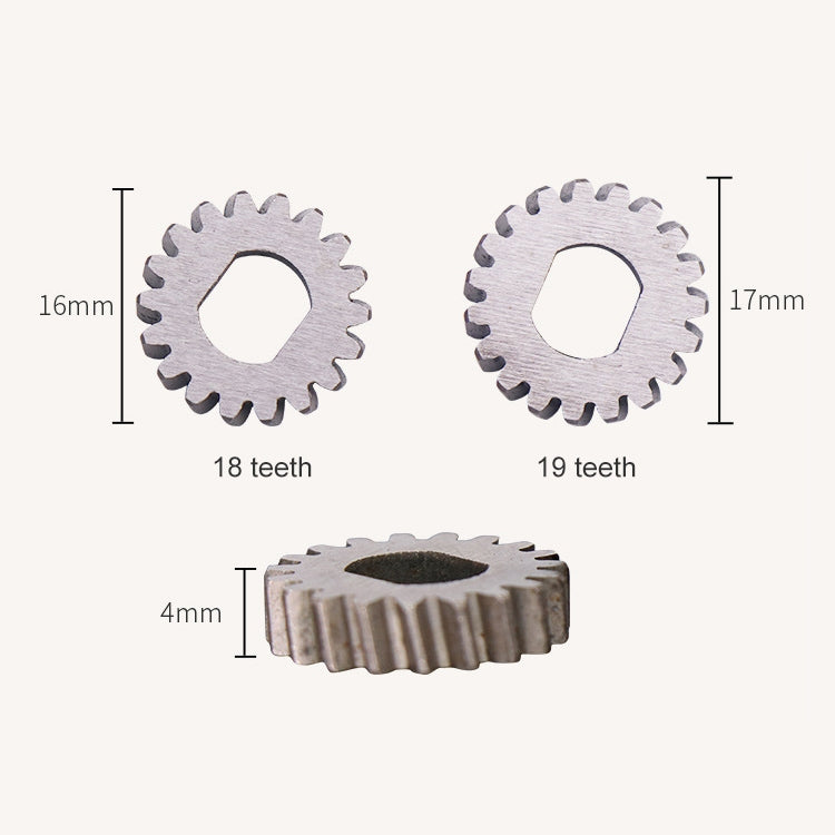 Car Sunroof Motor Gear for Mercedes-Benz W204/W212/W221/W164 / BMW F10/F02/E90/E70, 18 Teeth, 18 Teeth