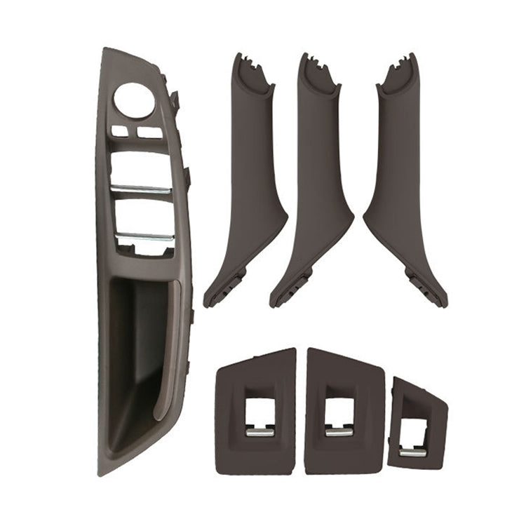 Car Standard Version Inside Doors Handle Pull Trim Cover 5141 7225 873 for BMW F10 F18, Left Driving, Standard Version (Black), Standard Version (Dark Coffee), Standard Version (Beige White), Standard Version (Grey), Standard Version (Beige)...