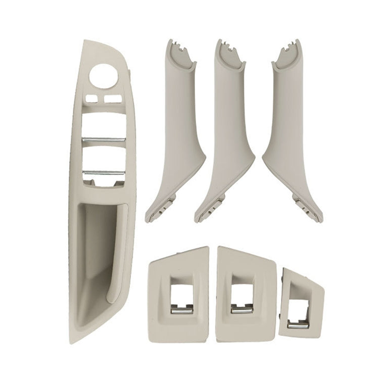 Car Standard Version Inside Doors Handle Pull Trim Cover 5141 7225 873 for BMW F10 F18, Left Driving, Standard Version (Black), Standard Version (Dark Coffee), Standard Version (Beige White), Standard Version (Grey), Standard Version (Beige)...