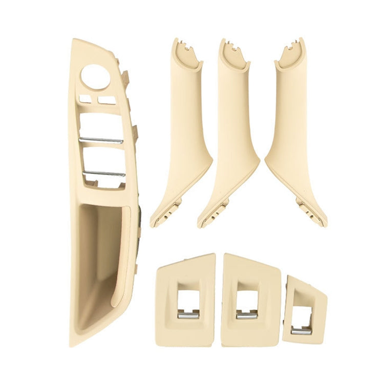 Car Standard Version Inside Doors Handle Pull Trim Cover 5141 7225 873 for BMW F10 F18, Left Driving, Standard Version (Black), Standard Version (Dark Coffee), Standard Version (Beige White), Standard Version (Grey), Standard Version (Beige)...