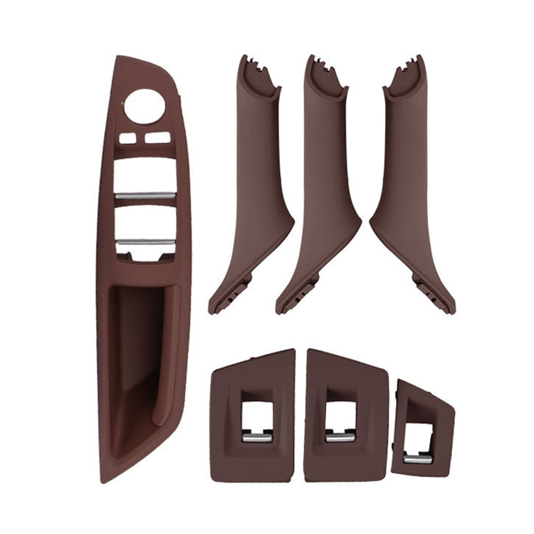 Car Standard Version Inside Doors Handle Pull Trim Cover 5141 7225 873 for BMW F10 F18, Left Driving, Standard Version (Black), Standard Version (Dark Coffee), Standard Version (Beige White), Standard Version (Grey), Standard Version (Beige)...