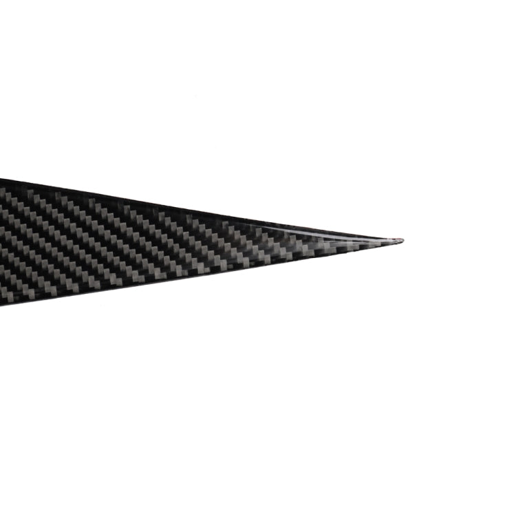 2 PCS Car Carbon Fiber Door Inner Handle Panel Decorative Sticker for Infiniti Q60, Left Drive, Door Inner Handle Panel