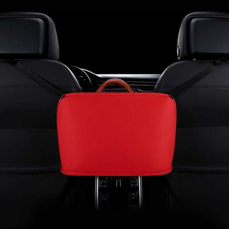 Car Front Seat Hanging Bag Storage Bag, Storage Bag (Brown), Storage Bag (Black), Storage Bag, Storage Bag (Beige), Storage Bag (Red), Storage Bag (Wine Red)