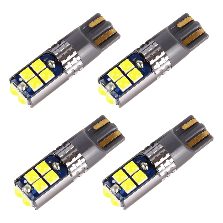 4 PCS T10 DC12V / 2W Car Clearance Light 10LEDs SMD-3030 Lamp Beads, 10LEDs SMD-3030 (White Light), 10LEDs SMD-3030 (Yellow Light), 10LEDs SMD-3030 (Ice Blue Light), 10LEDs SMD-3030 (Blue Light), 10LEDs SMD-3030 (Pink Light), 10LEDs SMD-3030 (Green Lig...