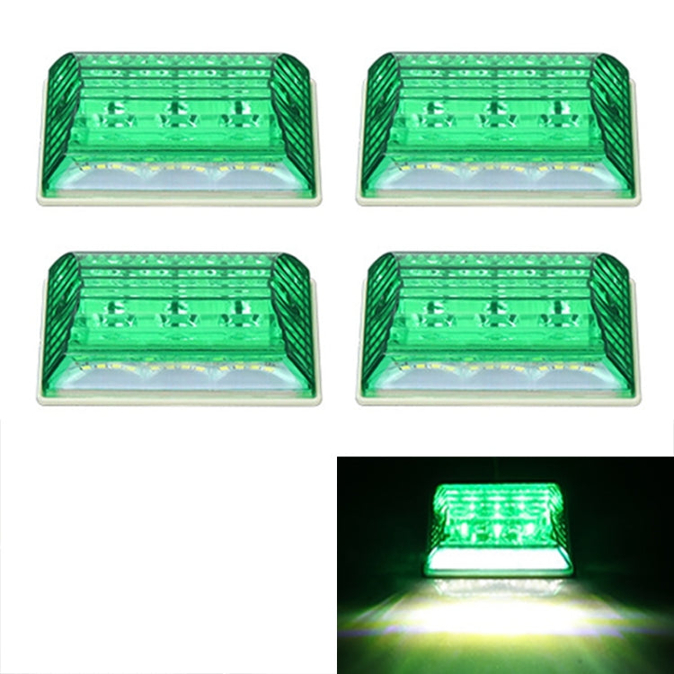 4 PCS ZS-6001 DC24V Car / Truck Side Marker Indicator Lights Bulb Lamp