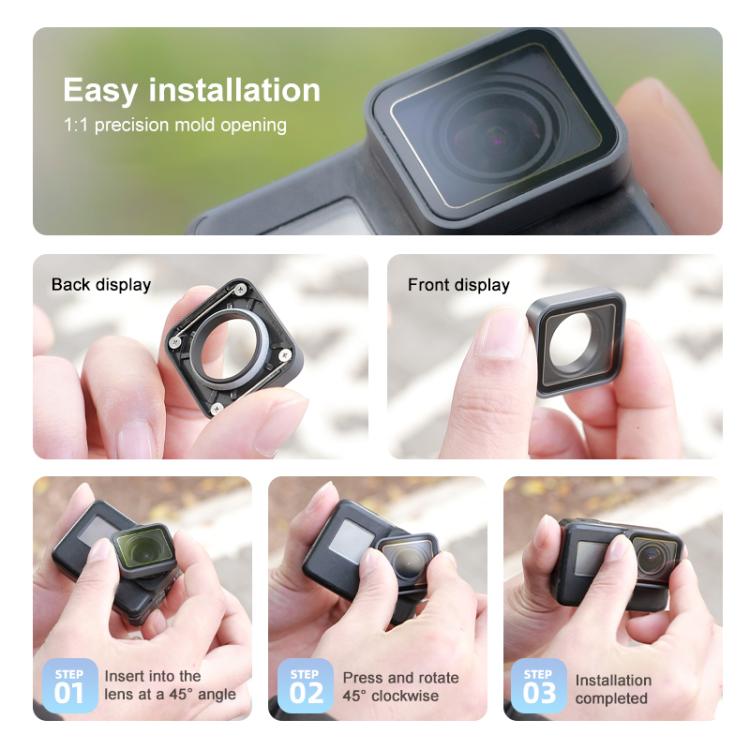 For GoPro HERO7 /6 Black /5 Black UV Protective Lens Repair Part